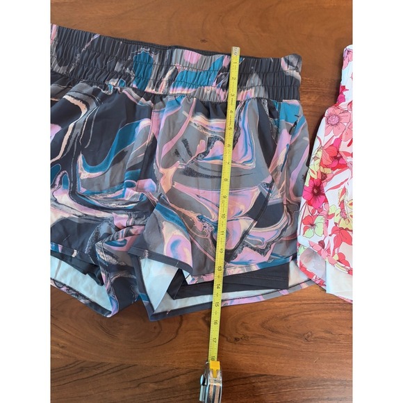 Avia Women's High Rise Running Shorts with Bike Liner Lot of 2 Large Bundle Deal - Picture 8 of 12